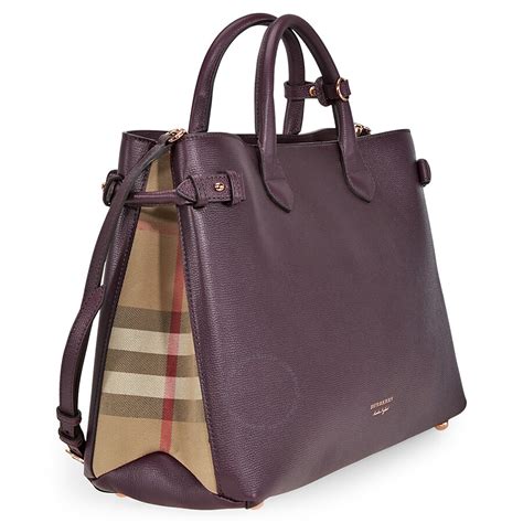 burberry red wool tote|burberry shopping tote.